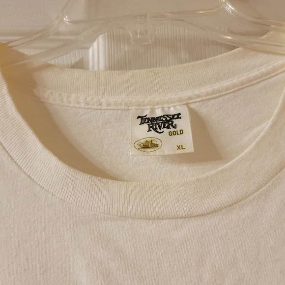 Tennessee River Gold Daisy T-Shirt ~Retro ~Y2K ~ GUC ~ Wmn XL ~ USA 100% Cotton - Picture 14 of 16